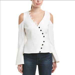 Alexis White Button Down